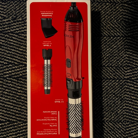 Revlon Style,Curl and Volumize Hot Air Kit NIB - Picture 2 of 4